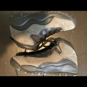 shadows Air Jordan 10s